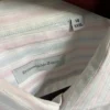 Camisa Botones Rosa y Azul Pastel