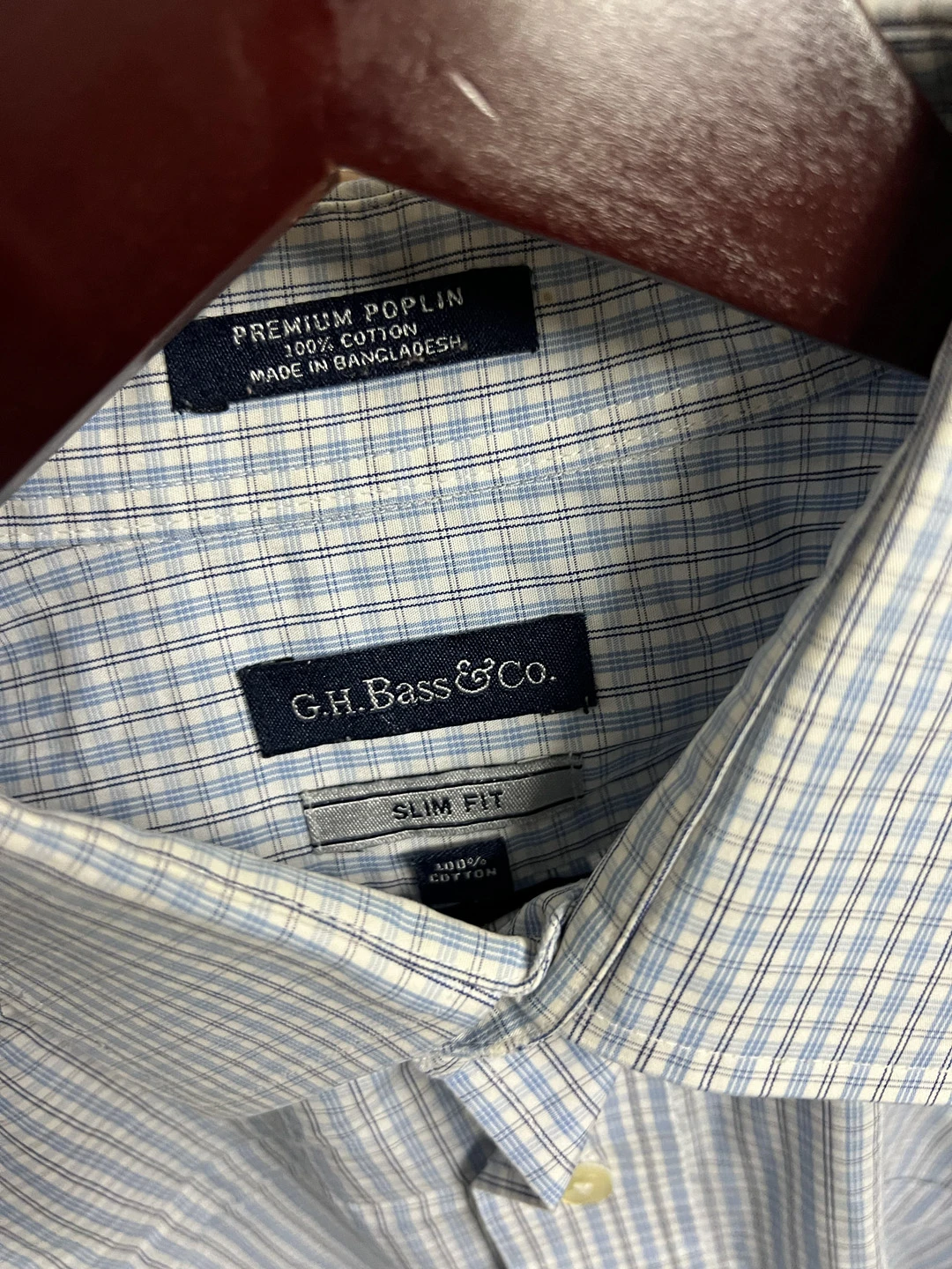 Camisa Cuadros Tonos de Azul