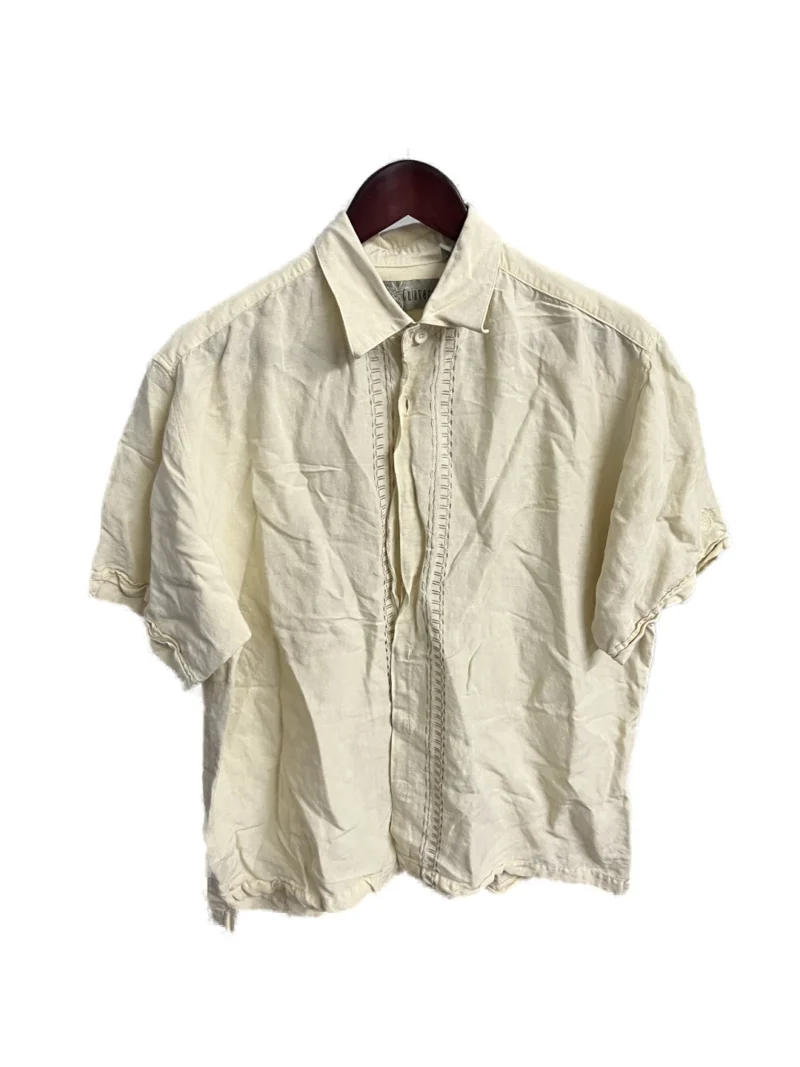 Camisa Amarilla de Lino