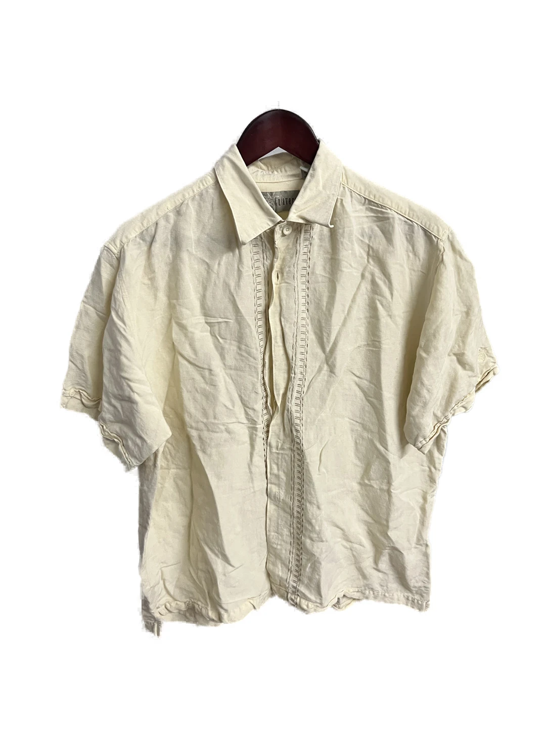 Camisa Amarilla de Lino