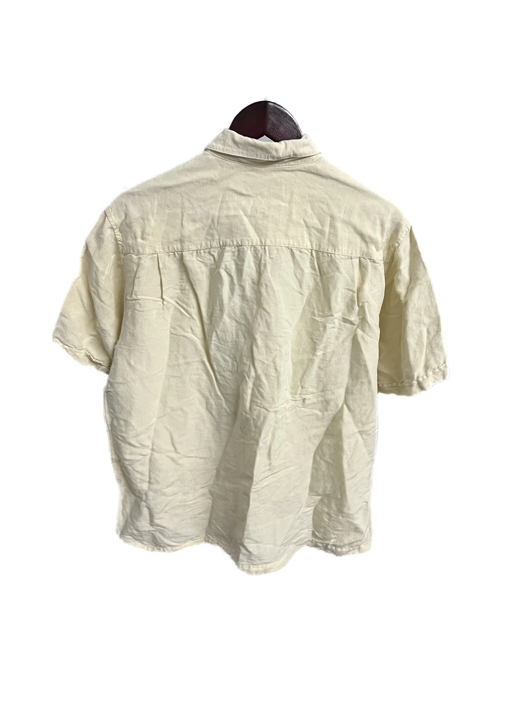 Camisa Amarilla de Lino