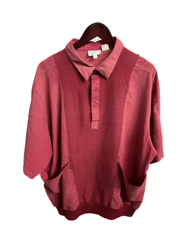 Camisa tipo Polo Vintage Roja