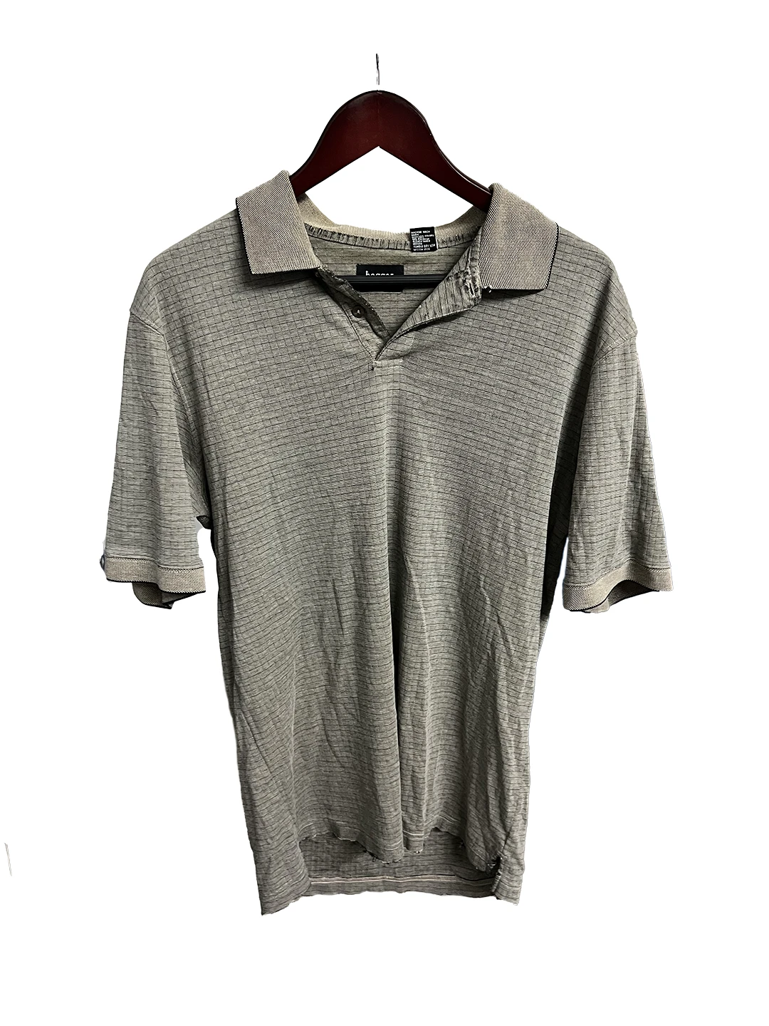 Camisa Polo Cuadriculada Haggar