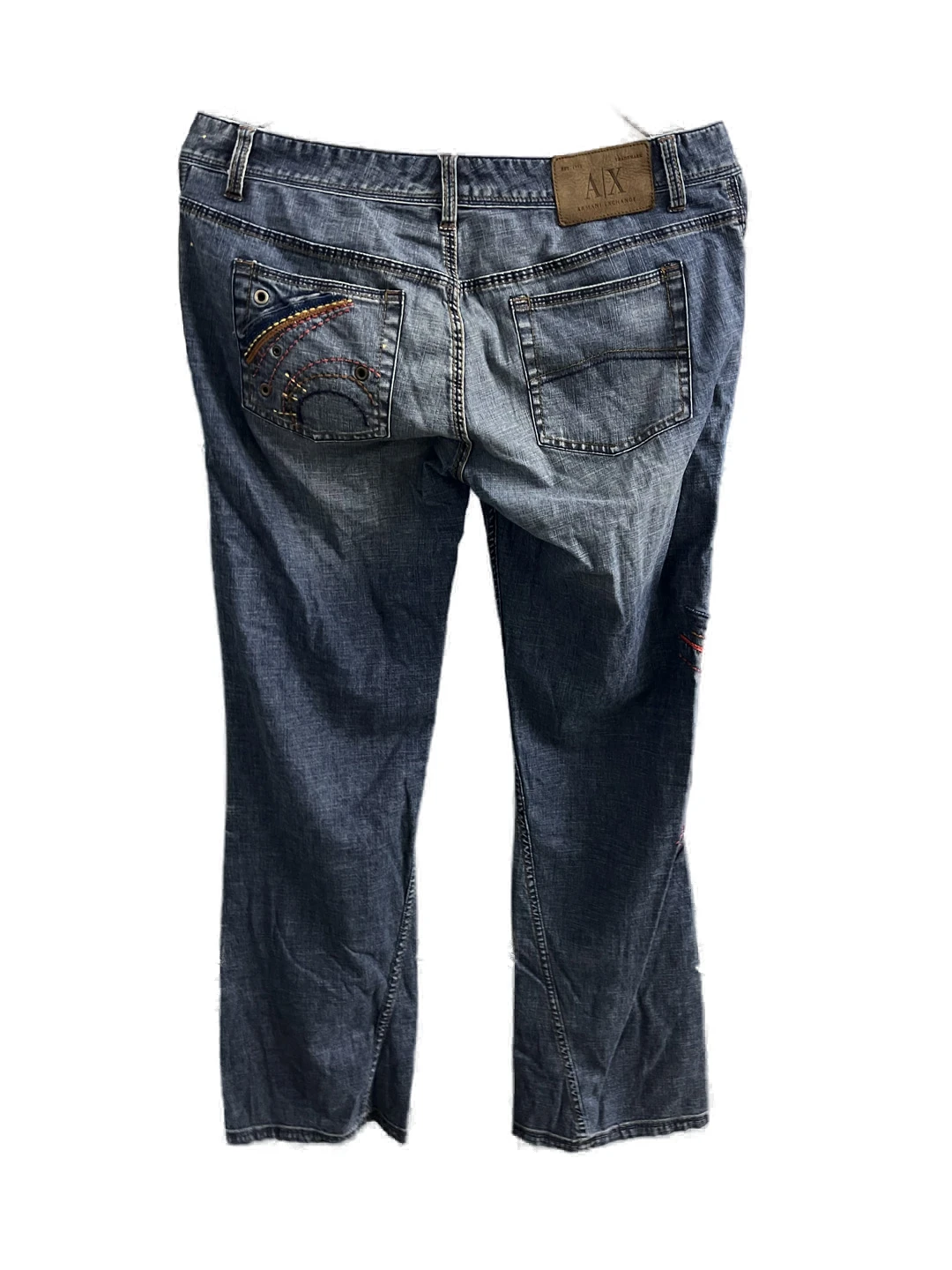 Jeans AX con Diseño en Pierna