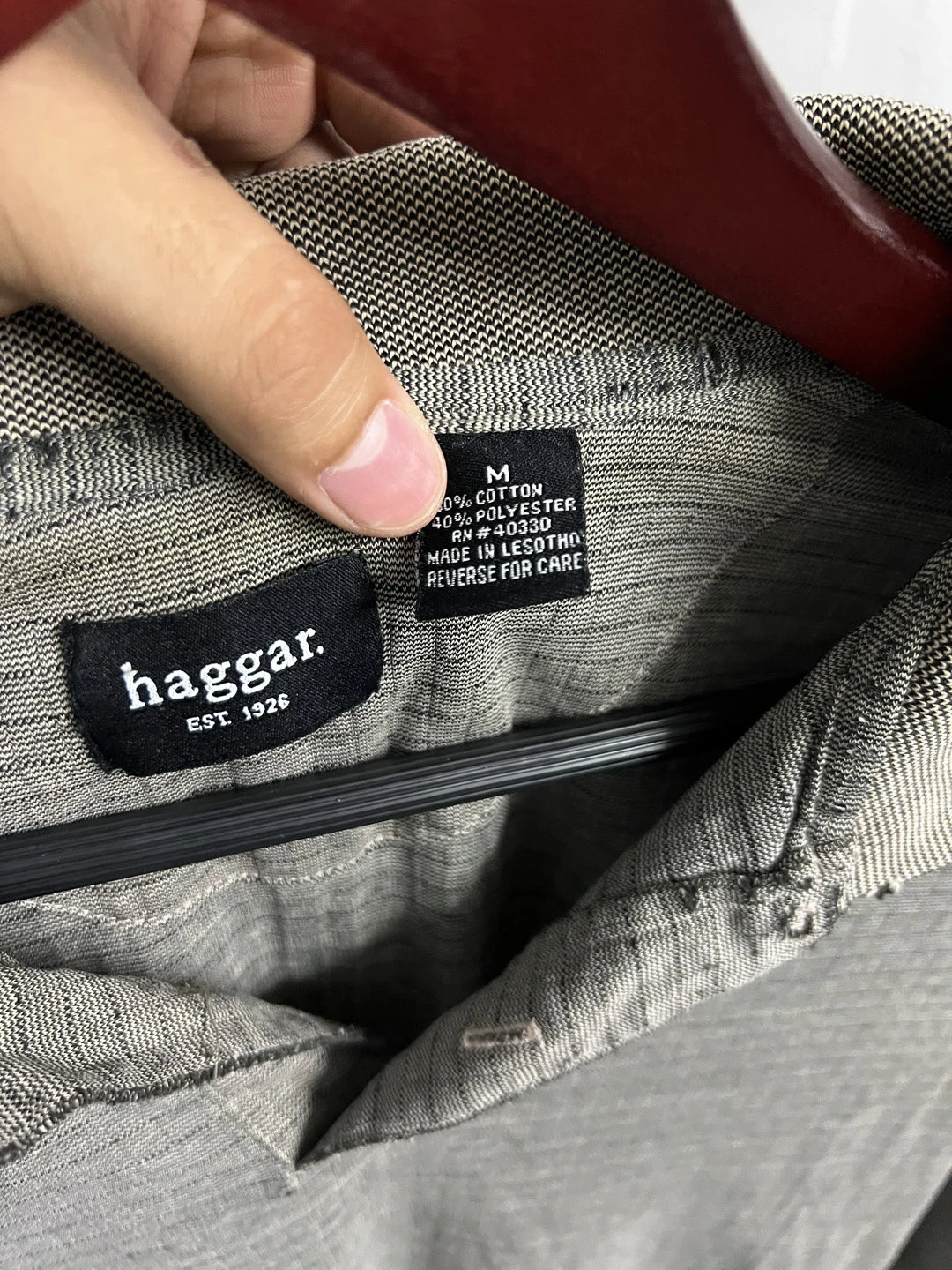 Camisa Polo Cuadriculada Haggar