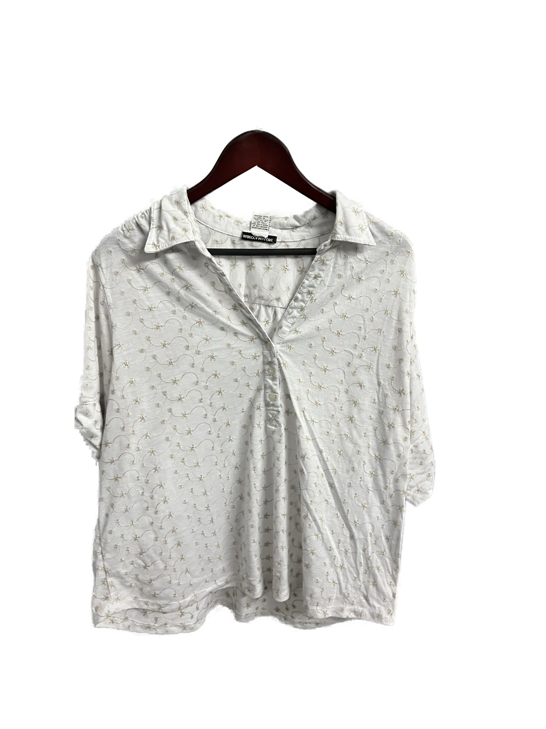 Blusa Blanca con Estrellas