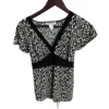 Blusa Negra Claudia Richard