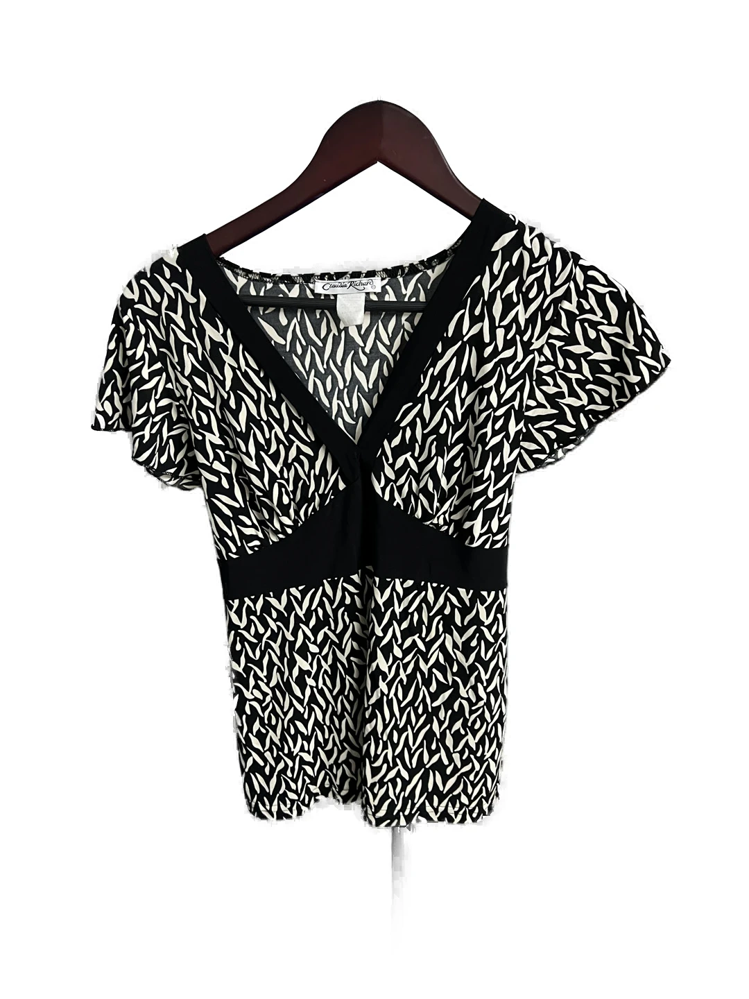 Blusa Negra Claudia Richard