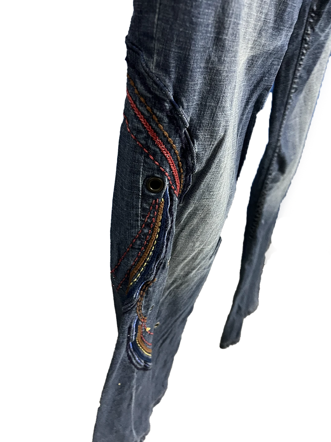 Jeans AX con Diseño en Pierna