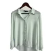 Blusa Verde Manga Larga
