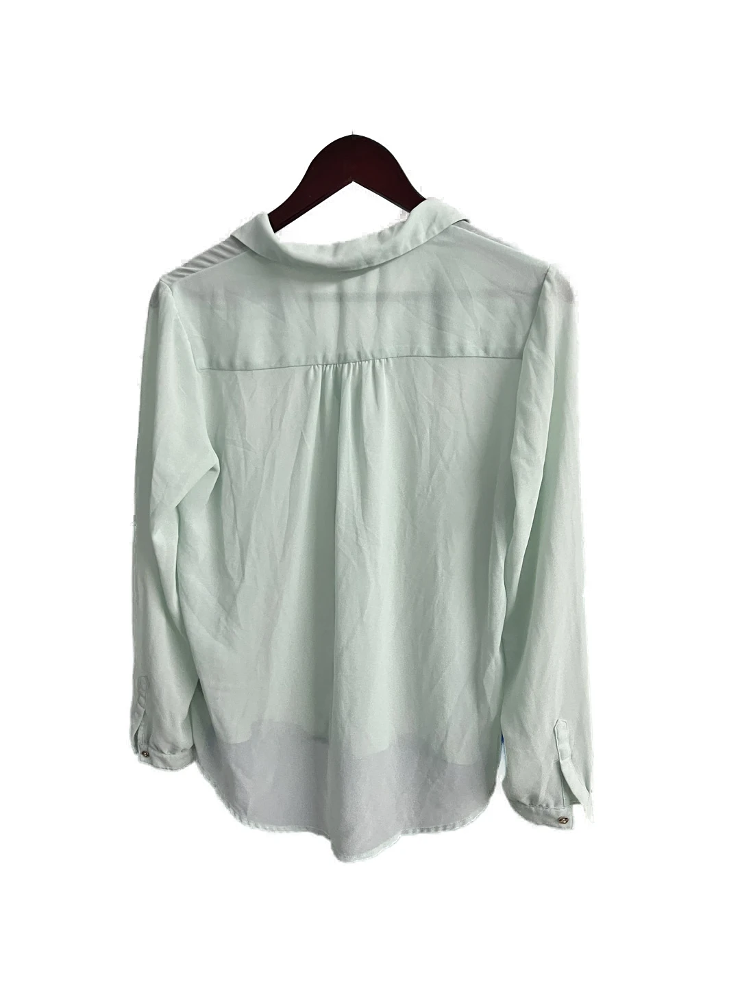 Blusa Verde Manga Larga