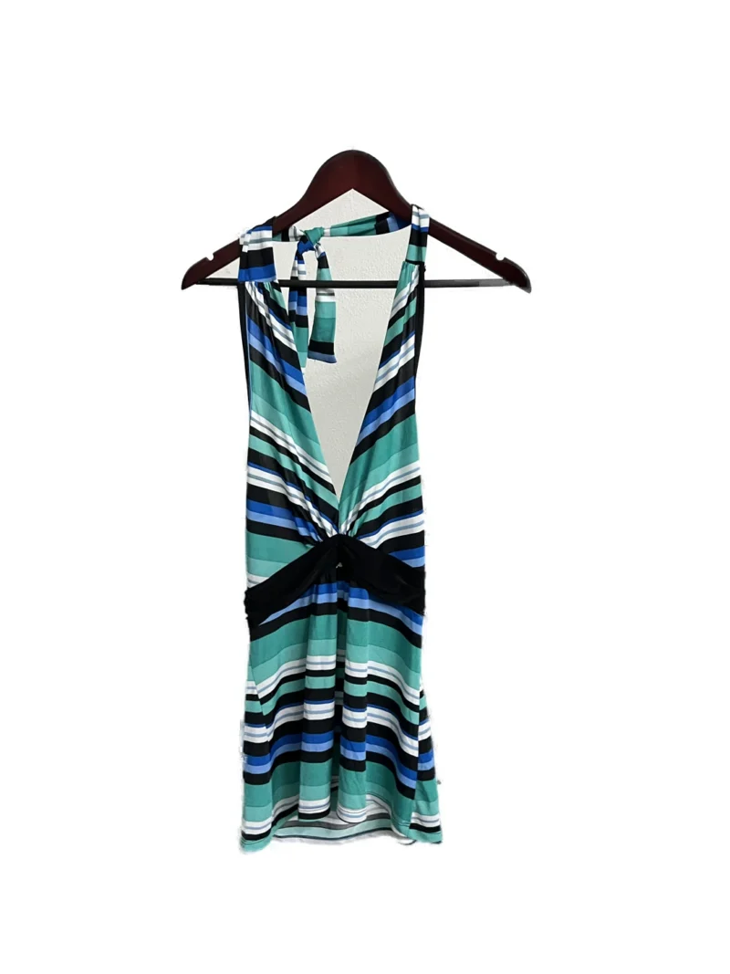 Vestido Verde con Rayas