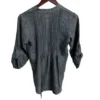 Blusa Gris de Botones