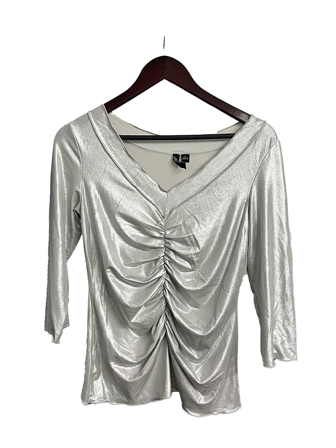 Blusa de Fiesta Plateada