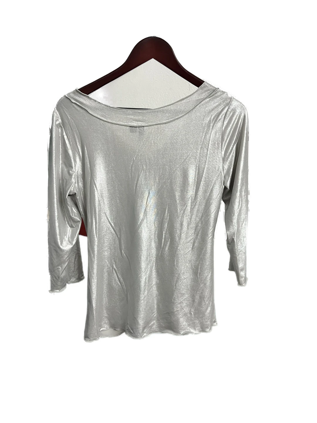 Blusa de Fiesta Plateada