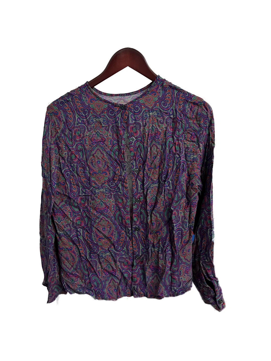 Blusa colorida con Patron Morado