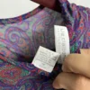 Blusa colorida con Patron Morado