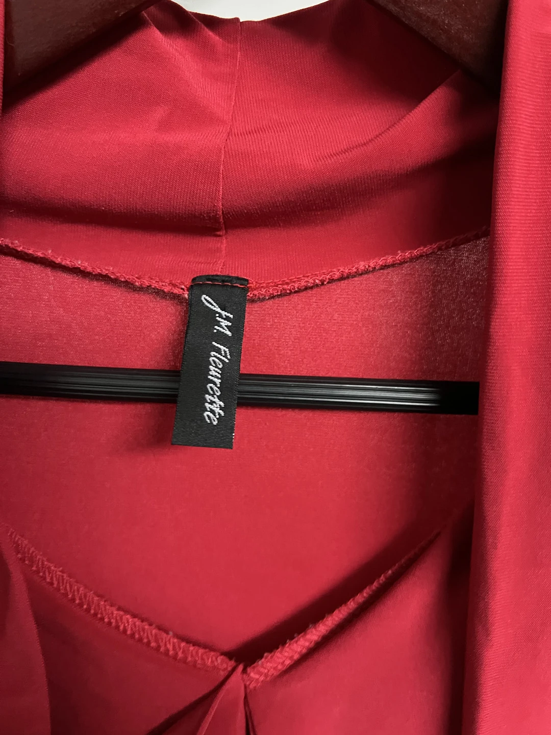 Blusa de Fiesta Roja sin Mangas