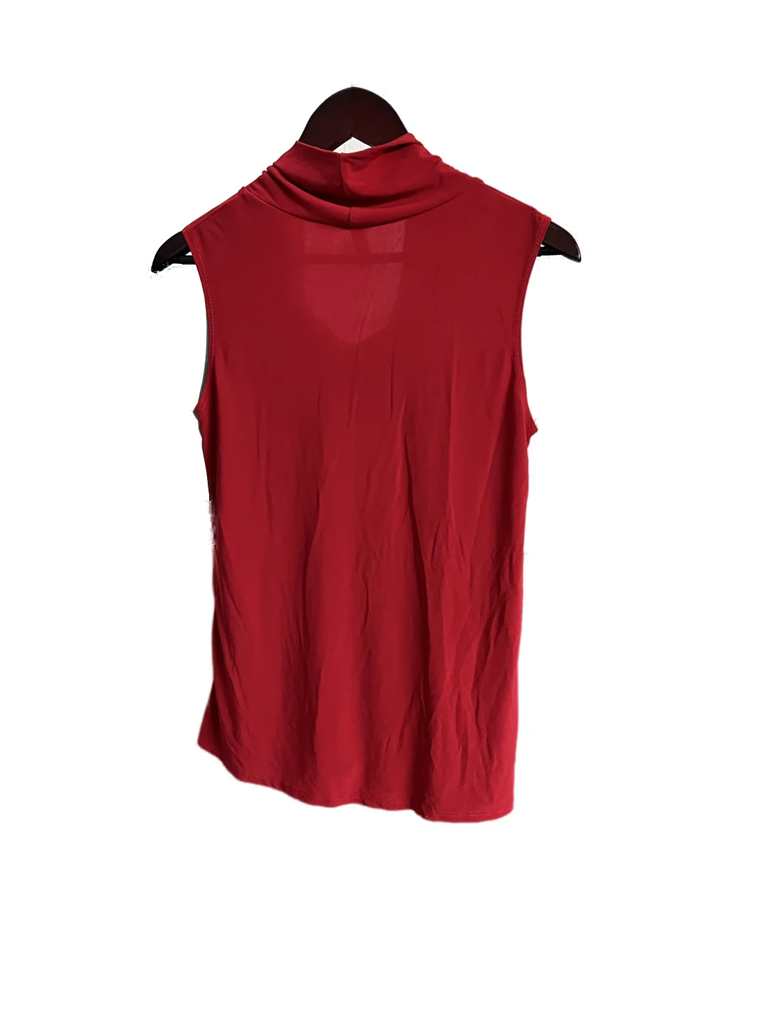 Blusa de Fiesta Roja sin Mangas
