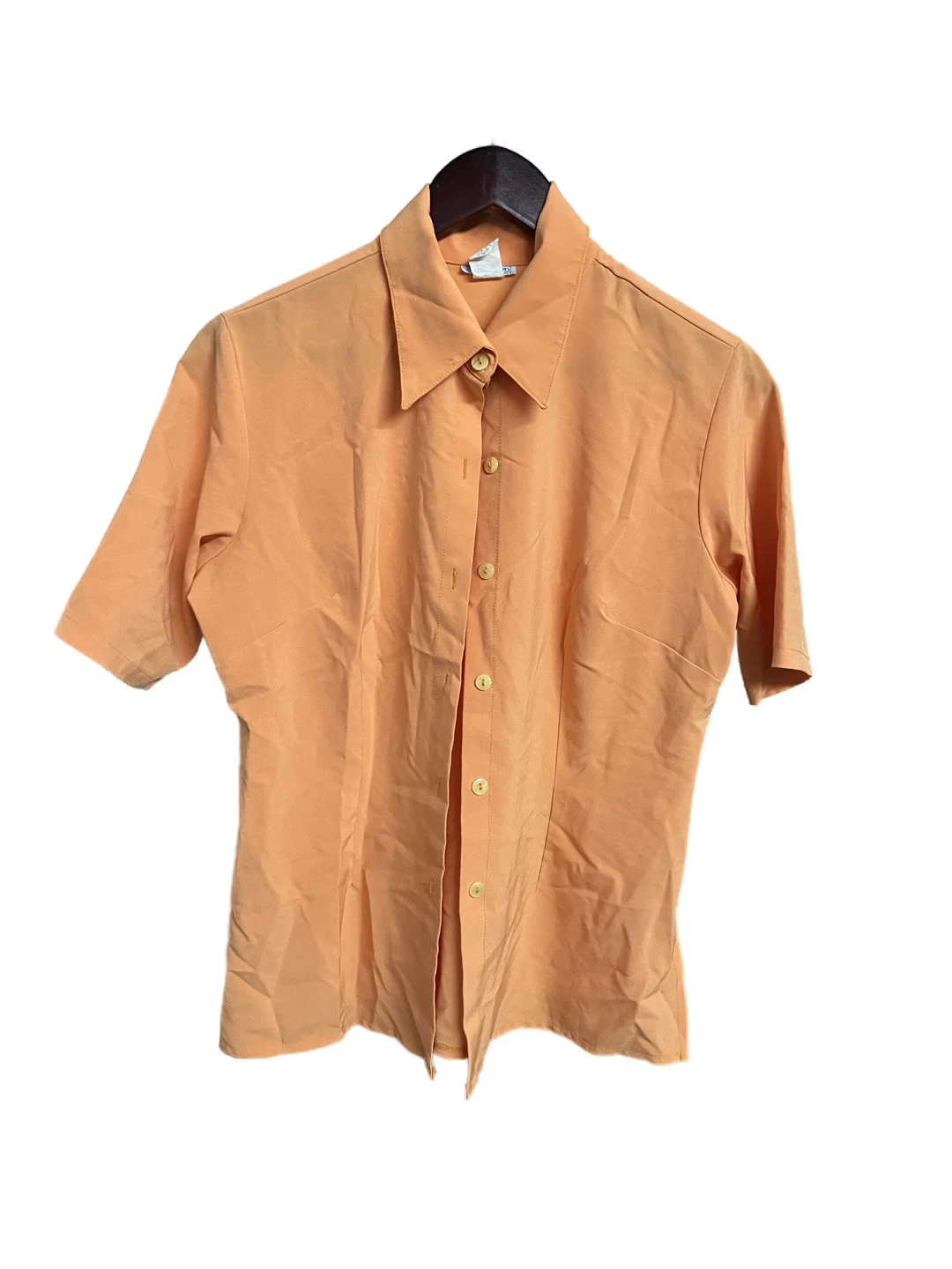 Camisa Naranja de Botones
