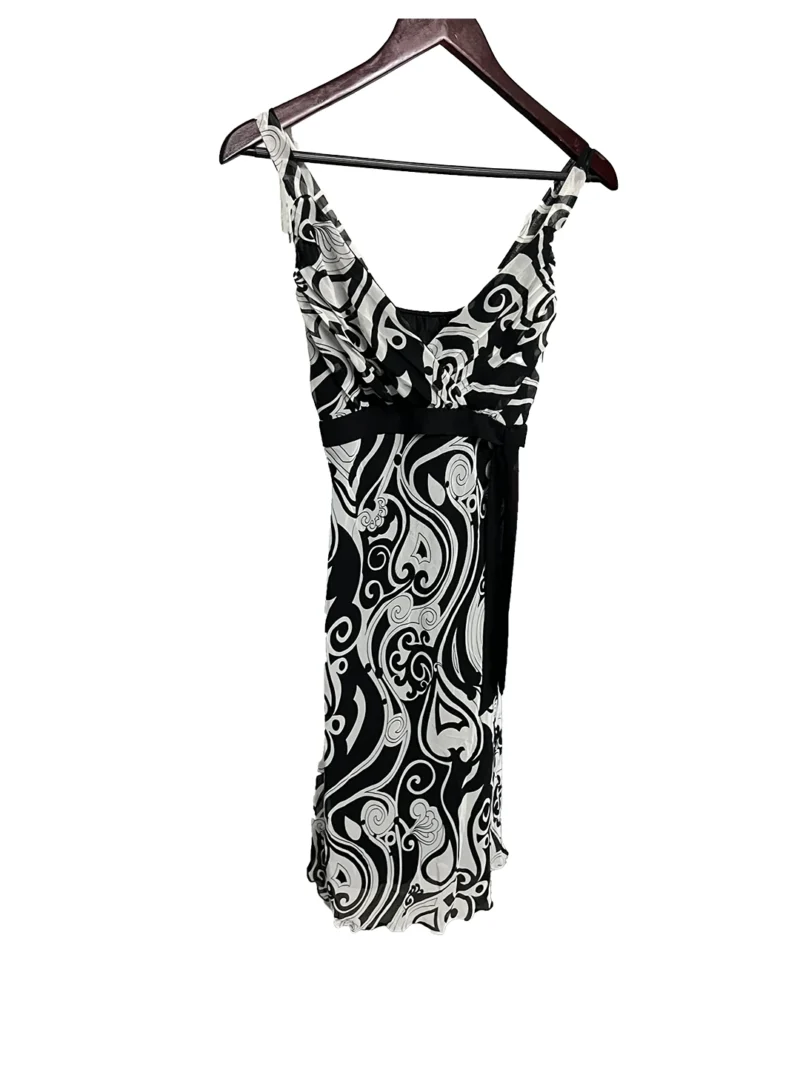 Vestido Negro y Blanco