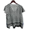 Blusa Gris con Diseño