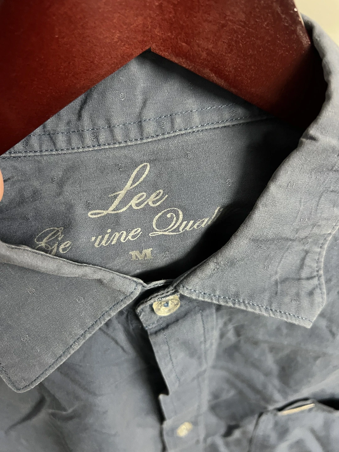 Camisa Botones Manga Larga Lee