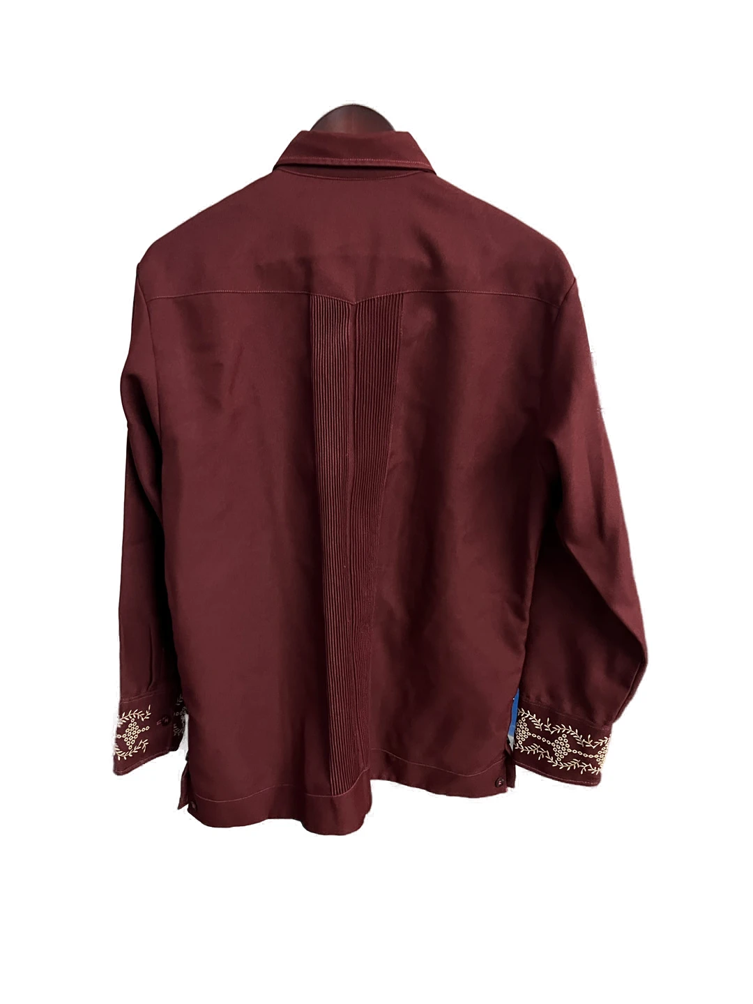 Guayabera Manga Larga Formal Vino