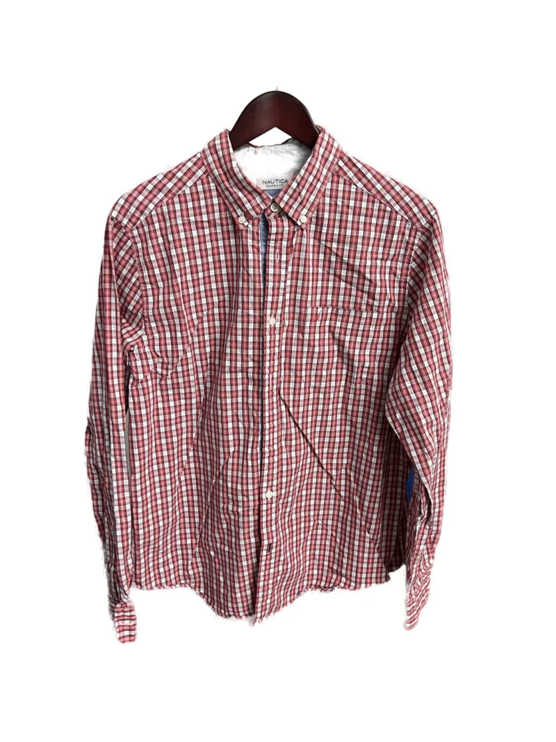 Camisa Cuadros Roja Nautica