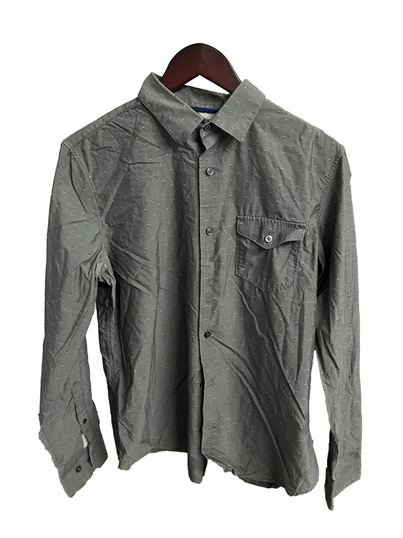 Camisa Botones con Puntos Blancos Banana Republic
