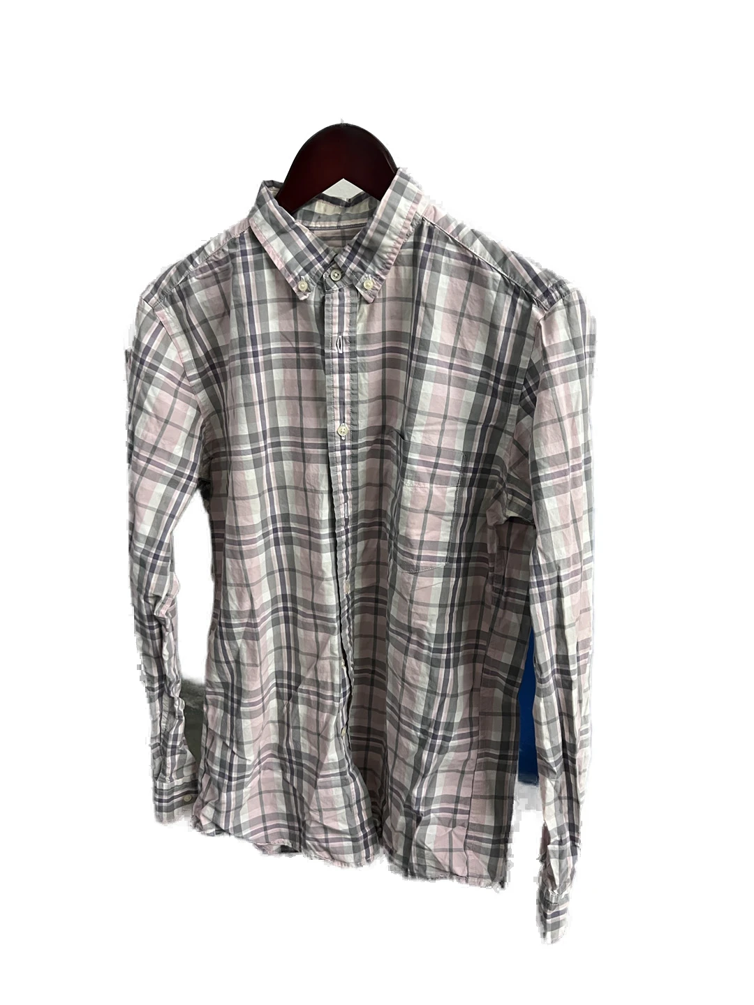 Camisa Botones de Cuadros UNIQLO
