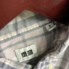 Camisa Botones de Cuadros UNIQLO