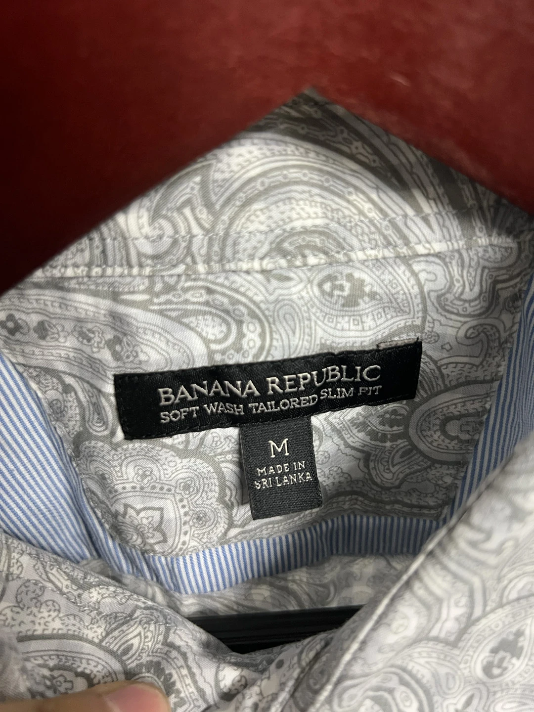Camisa con Patron Verde
