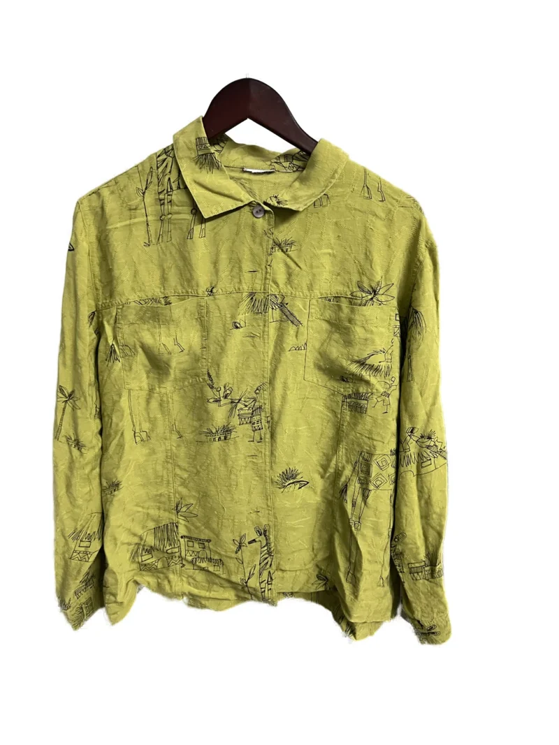 Camisa Con Diseño con Dibujos Verde